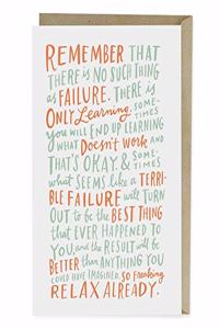 Em & Friends On Failure Card
