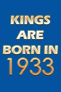 Kings Are Born In 1933 Notebook