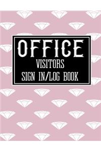 Office Visitors Sign in Log Book