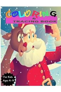 Coloring and Tracing Book