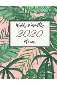 2020 Weekly & Monthly Planner