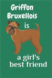 Griffon Bruxellois is a girl's best friend