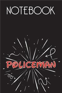 POLICEMAN Notebook, Simple Design