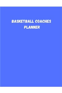 Basketball Coaches Planner: High School Coaching Notebook for Drills and Strategies