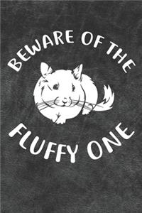 Beware Of The Fluffy One Notebook Journal