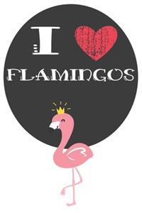 I Heart Flamingos