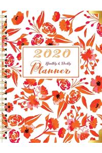 2020 Monthly and Weekly Planner