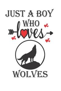 Just a Boy Who Loves WOLVES