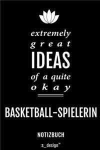 Notizbuch für Basketball-Spieler / Basketball-Spielerin