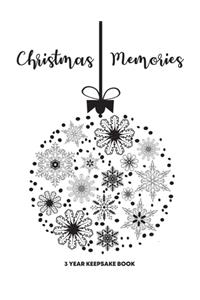 Christmas Memories - 3 Year Keepsake Book
