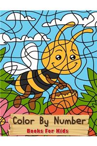 Color By Number Book For Kids