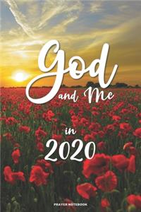 GOD and ME in 2020 Prayer Notebook