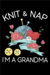 Knit And Nap I'm A Grandma