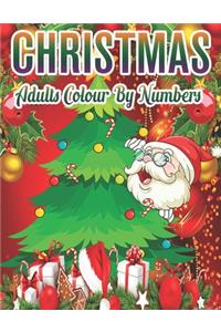 Christmas Adults Colour By Numbers