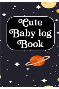 Cute Baby log Book