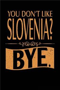 You Don't Like Slovenia? Bye.