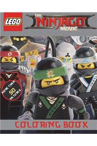 Lego the Ninjago Movie Coloring Book
