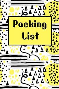 Packing List