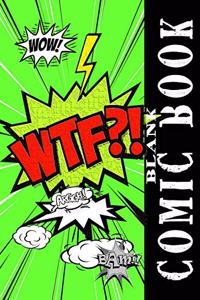 Blank Comic Book for Cartooning