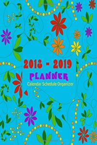 2018-2019 Planner Calendar Schedule Organizer