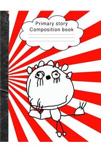 Primary story composition book