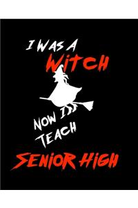 I Was A Witch Now I Teach Senior High