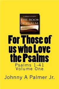 For Those of Us Who Love the Psalms