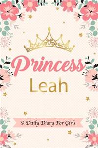 Princess Leah a Daily Diary for Girls