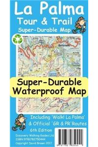 La Palma Tour & Trail Super-Durable Map