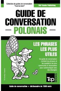 Guide de conversation Français-Polonais et dictionnaire concis de 1500 mots