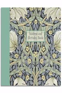 William Morris - Pimpernel Address & Birthday Book