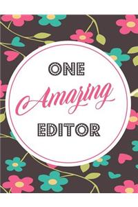 One Amazing Editor