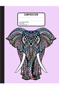 Composition Notebook 4x4 Graph Paper