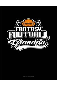 Fantasy Football Grandpa: Unruled Composition Book