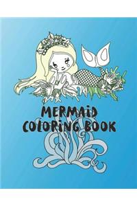 Mermaid Coloring Book