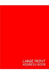 Large Print Address Book