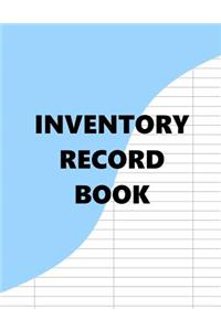 Inventory Record Book