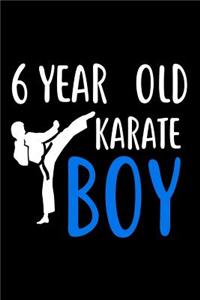 6 Year Old Karate Boy