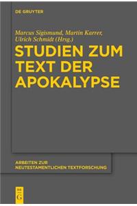Studien Zum Text Der Apokalypse