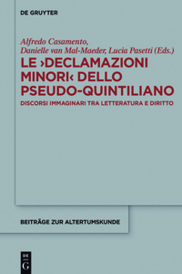Le >Declamazioni Minori