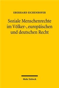 Soziale Menschenrechte im Volker-, europaischen und deutschen Recht