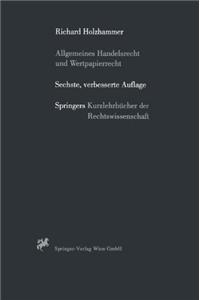 Allgemeines Handelsrecht Und Wertpapierrecht