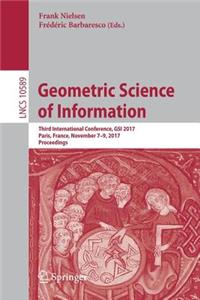 Geometric Science of Information