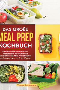 große Meal Prep Kochbuch