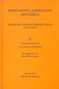 Thomas Ebendorfer, Tractatus de Schismatibus