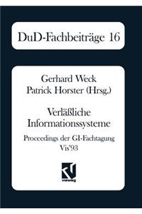 Verläßliche Informationssysteme