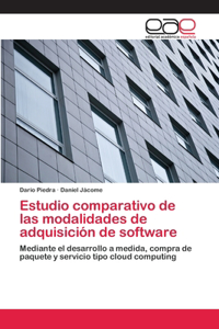 Estudio comparativo de las modalidades de adquisición de software