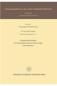 Einsatzmöglichkeiten Für Chemiefaser/Leinen-Mischungen in Der Wirkerei