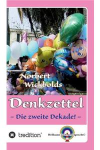 Norbert Wickbolds Denkzettel 2