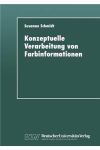 Konzeptuelle Verarbeitung Von Farbinformationen